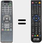 Mando a distancia sustituto de REMCON702